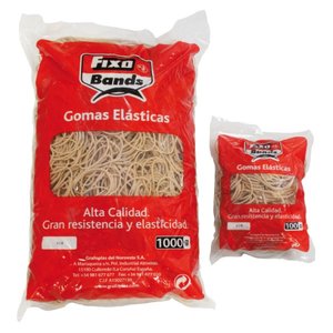 Comprar Bolsa gomas elásticas Fixo Bands 12cm 100g