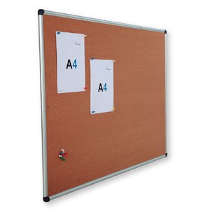 Comprar Tablero superficie de corcho. Marco de aluminio 60x90cm