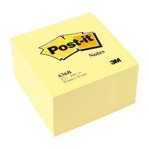 Comprar Cubo 450 notas Post-it 636b 76x76mm amarillo