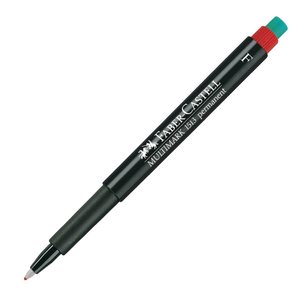Comprar Rotulador permanente Faber Castell Multimark trazo 0,8mm con goma de borrar negro