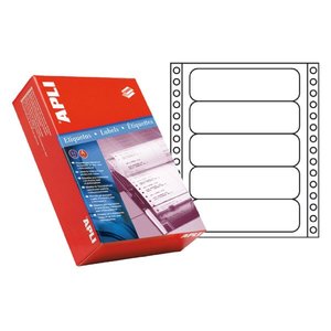 Comprar Pack 4000 etiquetas Apli matricial 101,6x36mm salida 1 etiq