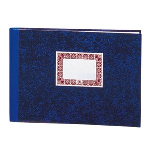 Comprar Libro cartóne Dohe 100h rayado horizontal folio apaisado azul