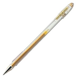Comprar Bolígrafo tinta gel Pilot G-1 metallic trazo 0,4mm oro