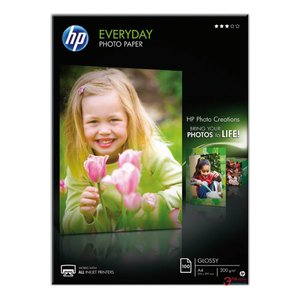 Comprar Pack 100h papel fotografico HP semi-glossy 200gr A4