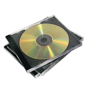 Comprar Pack 10 Estuches Fellowes CD negro