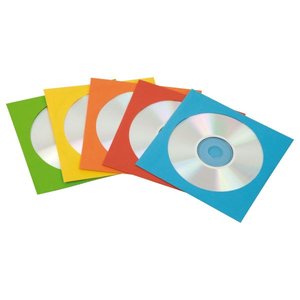 Comprar Pack 50 sobres CD  Fellowes papel colores