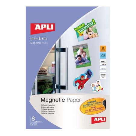 Comprar Pack 8h papel magnético para Ink-jet A4