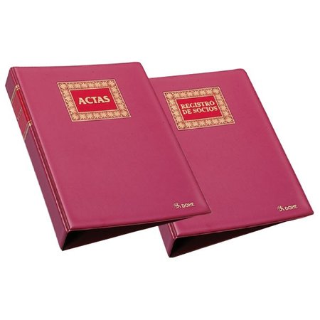 Comprar Libro actas Dohe hojas móviles 100h recambiables a4